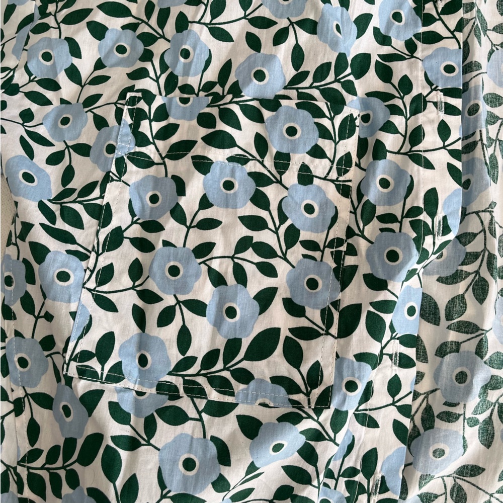 SOLD NEW❣️EVE GRAVEL ISIS SHIRT IN FLEURS BLEU - Picture 12 of 12